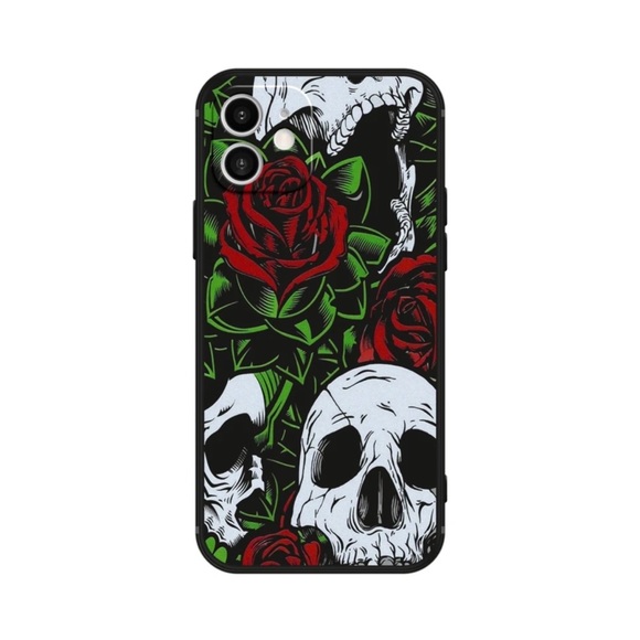 Traditional Skull & Rose iPhone 12 Pro Max 🌹